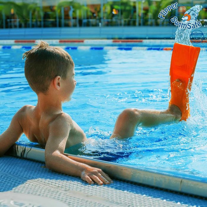 Flipper SwimSafe płetwy do pływania dla dzieci z naturalnego kauczuku 38-39