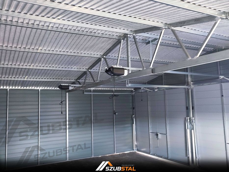 Garaż blaszany 6x5 6x5,80 6x6 9x5 9x6 PRODUCENT seria Premium Line