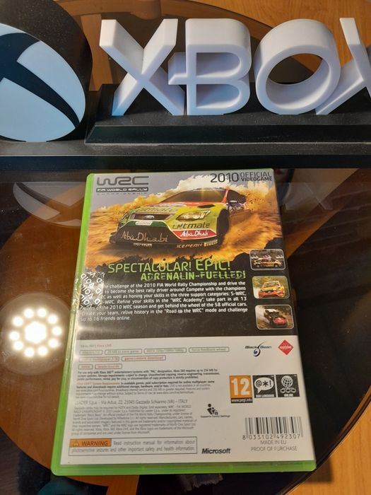 WRC FIA World Rally .Stan idealny.X box 360