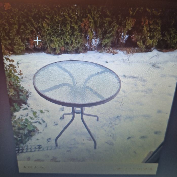 Stolik ogrodowy z krzesłami