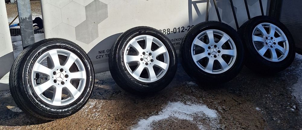 Felgi Aluminiowe + Opony Mercedes '17