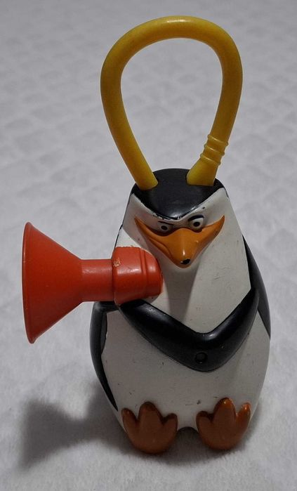 Skipper, Pingwiny z Madagaskaru, 12cm, McDonald's, Viacom, 2010 (Zabaw
