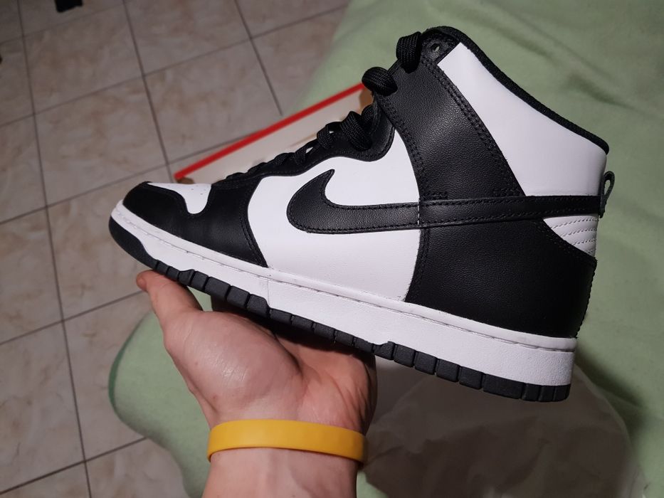 Nike dunk high panda r.43, 9.5us