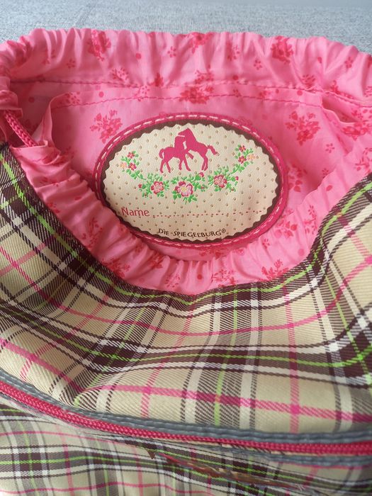 Worek sportowy z końmi, dla koniary