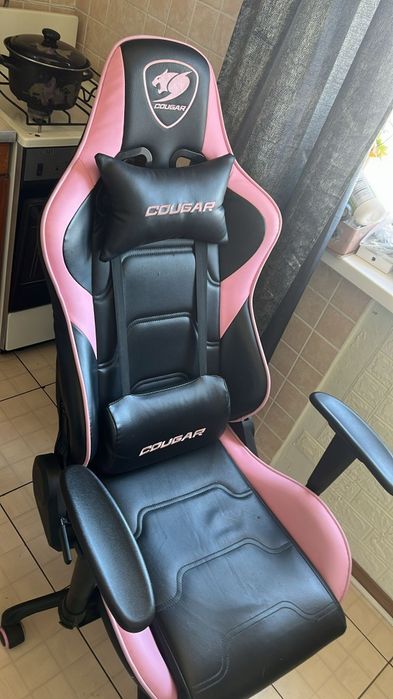 Геймерське крісло Cougar Armor Elite EVA Black-Pink | Ідеальний стан
