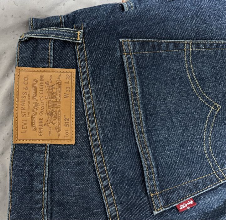 Джинсы Levis новые 512
