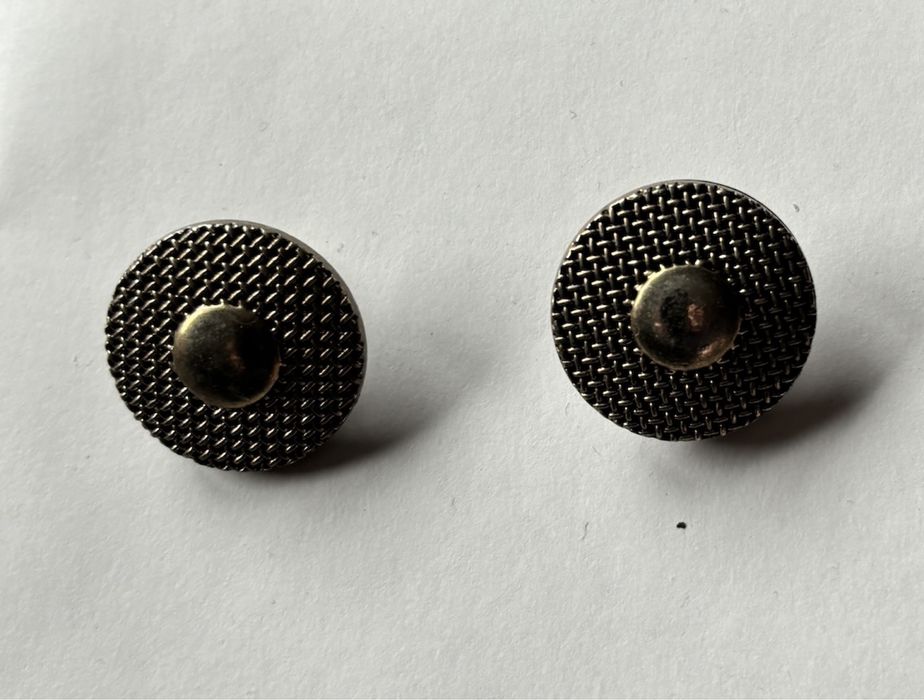 Klipsy biżuteria prl vintage