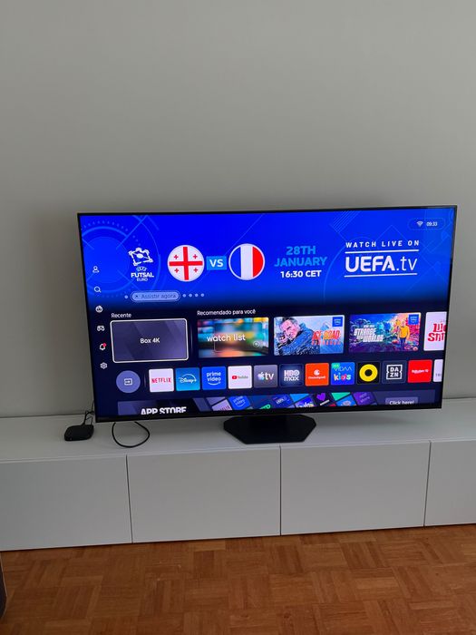TV Hisense 65” Mini-LED 4K (U8NQ Pro) – preço reduzido