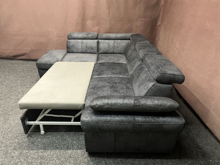 Виставковий диван тканина розкладний кутовий Німечинна