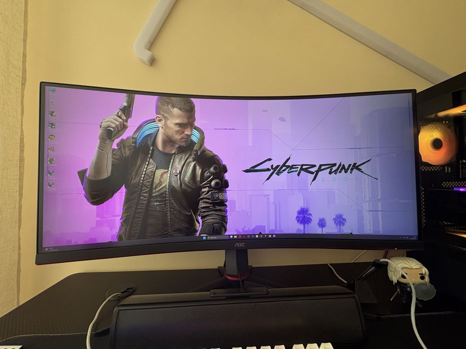 Monitor AOC 144HZ CU34G2X 3440x1440p Ultrawide Ideał Gwarancja