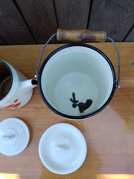 Кастрюля кофейник б/у327гр