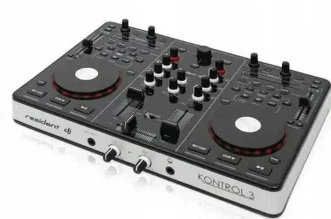 Resident DJ Kontrol 3 USB MIDI Kontroler Mixer w KARTONIE + LICENCJA