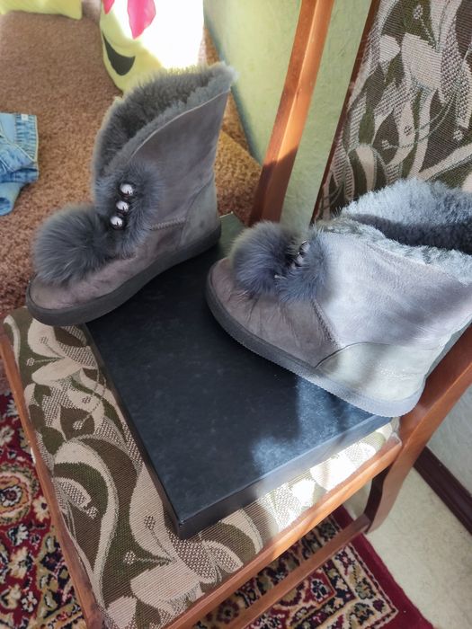 Угги женские из замши