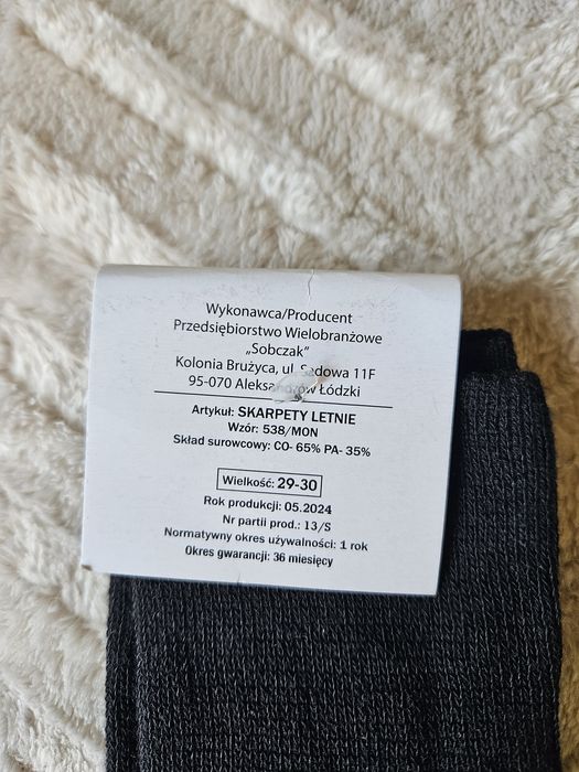 Skarpety letnie 538/MON 29-30