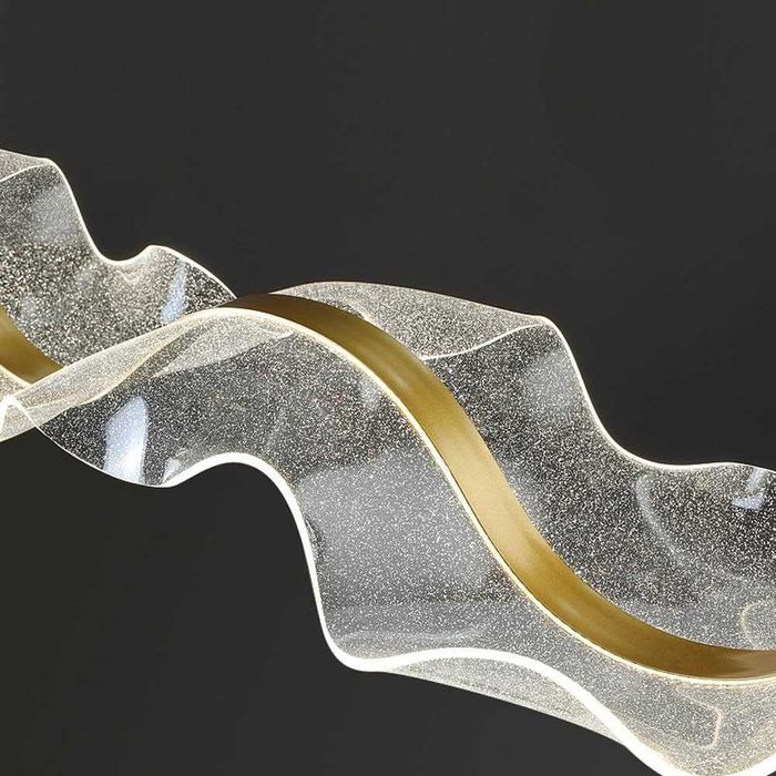 Nowa lampa / wisząca / abstrakcyjna / 120cm / zmienna barwa / R97!