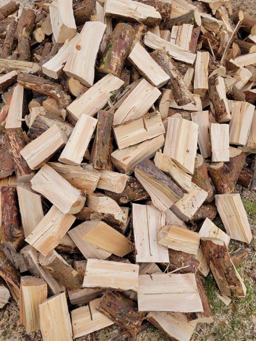 Drewno opałowe kominkowe sosna, brzoza, dąb Z DOWOZEM
