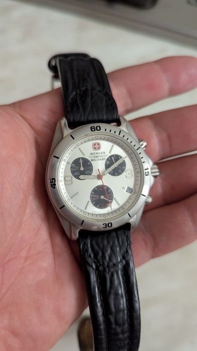 Часы Wenger swiss military, годинник швейцарський хронограф