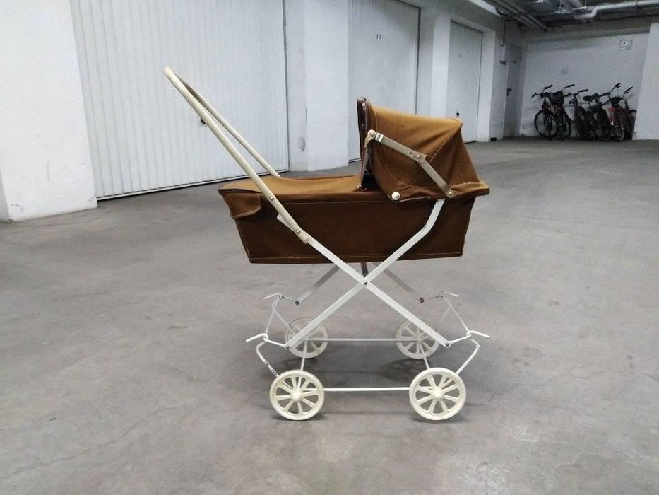 Wózek dla lalek zabawkowy PRL