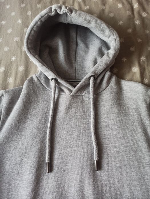 Biała bluza roz S + szara gratis