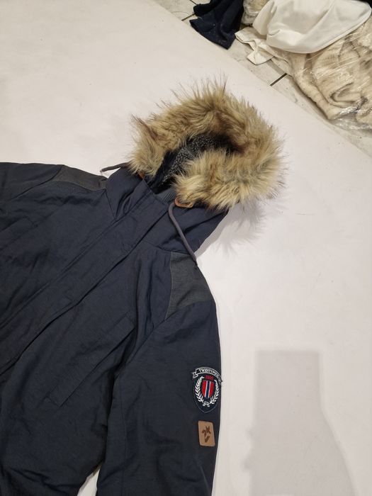 Kurtka Twentyfour parka zimowa roz,36,S,m,38 ocieplana z futerkiem