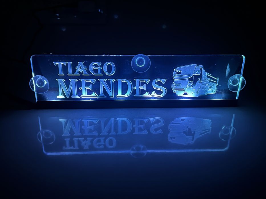 Placas Iluminada - Camião