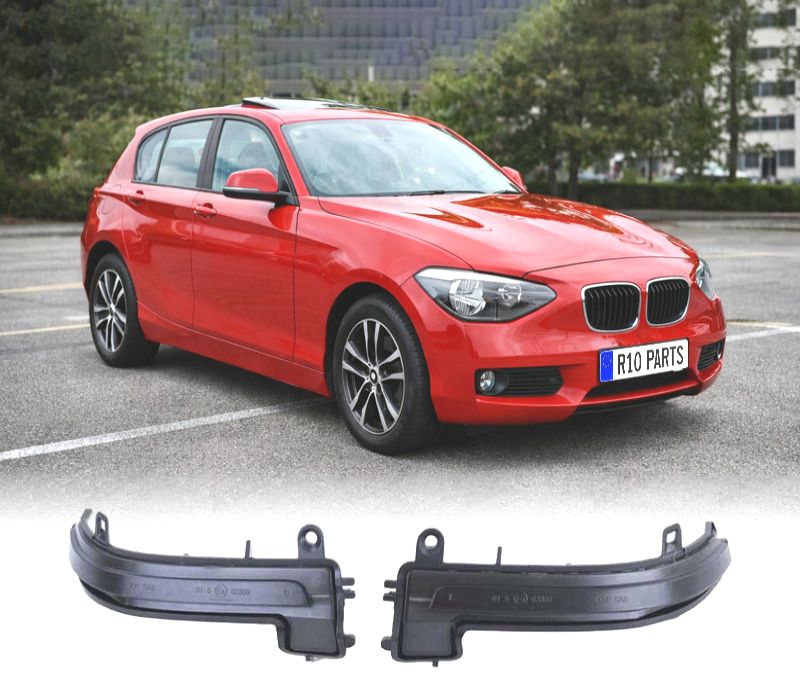PISCAS DINÂMICOS DE ESPELHO RETROVISOR BMW F20 F21 F22 F30 F31 F32 F34 F35 E84 ESCURECIDOS