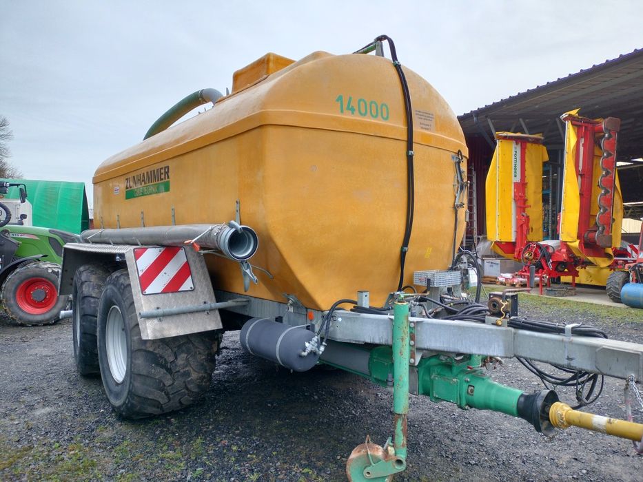 Beczka beczkowóz wóz asenizacyjny Zunhammer 14000
