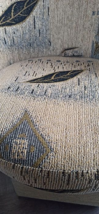 Krzesło  brąz ze schowkiem