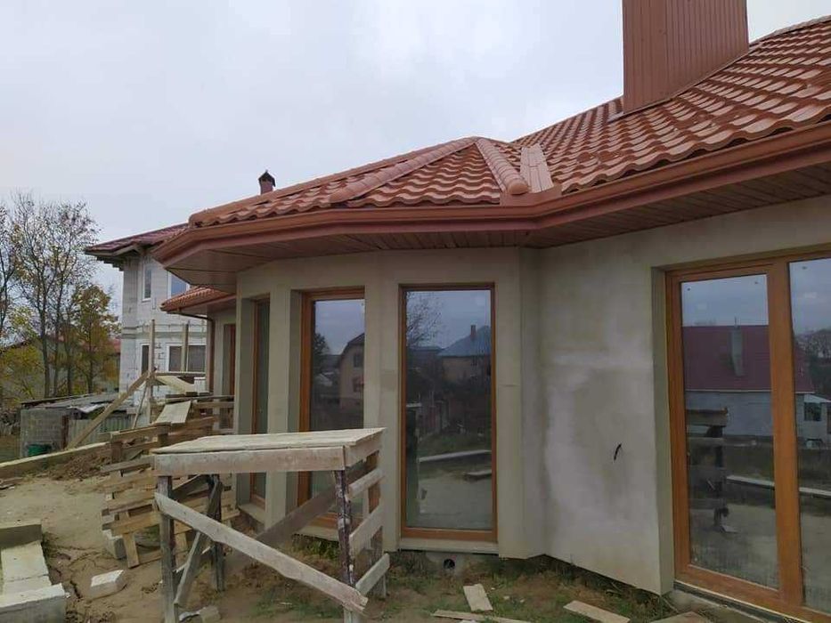 Водосточная система/ монтаж / Нові Петрівці / Ринви/Бриза/Софіт/Profil