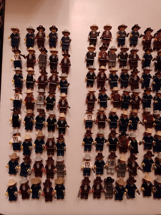 Lego western kowboj kowboy cowboy 240 szt