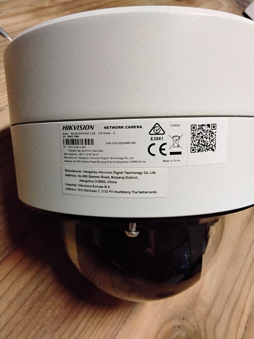 Câmara Hikvision DS-2CD2747G2T-LZS 4MP 2.8-12mm ColorVu