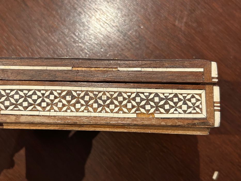 Szkatułka drewniana