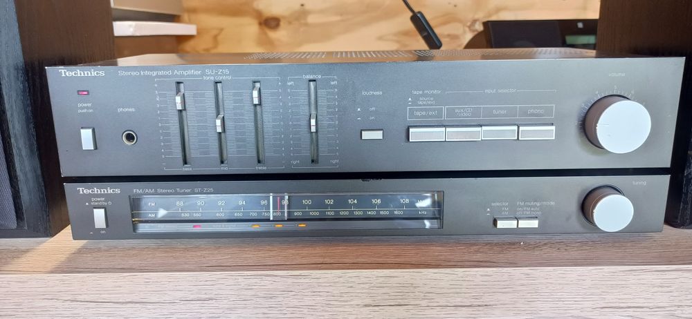Wzmacniacz Technics SU Z15 i tuner ST-Z25