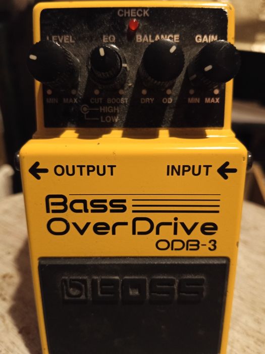BOSS Bass OverDrive ODB-3 przester do basu efekt gitarowy
