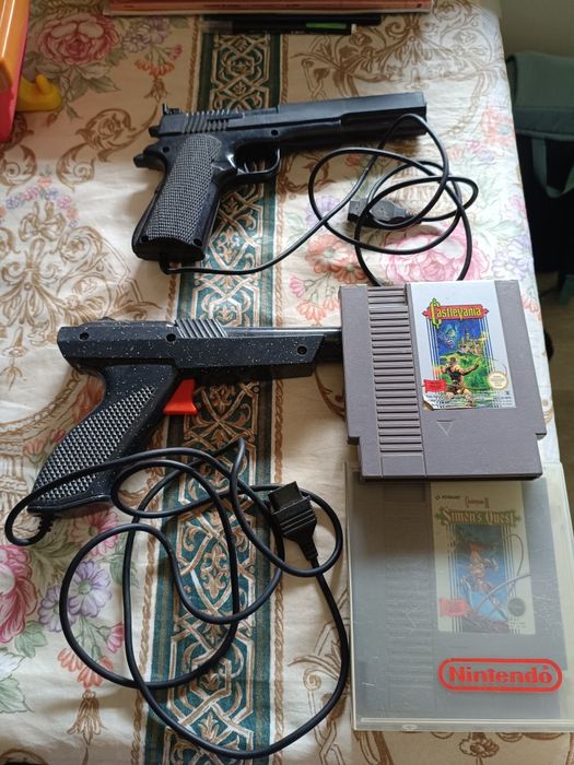 Jogos e pistolas nintendo