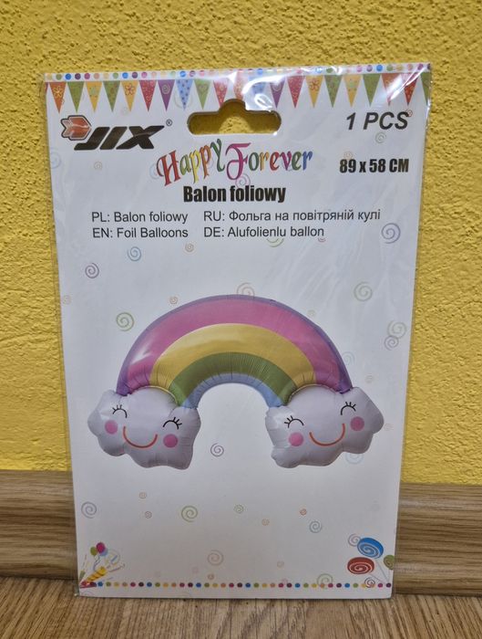 Balon foliowy na urodziny chmurka