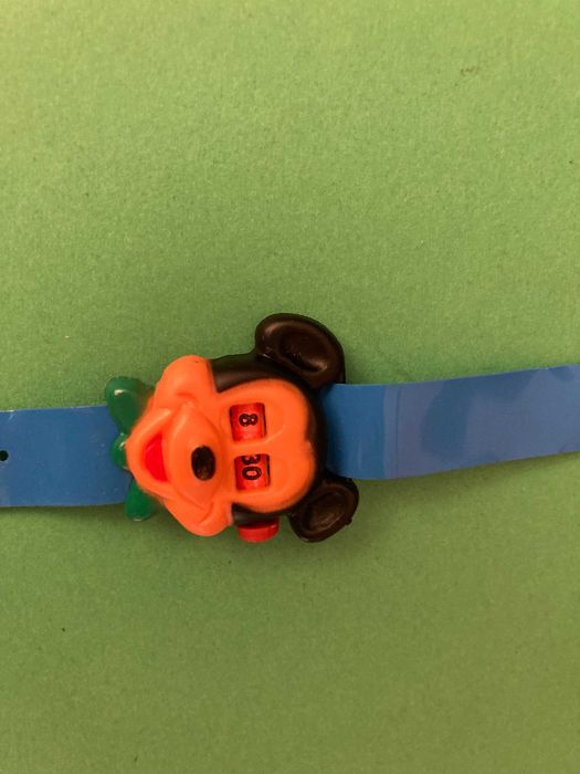 Relógio Infantil do Mickey Disney da marca Hedi Anos 80