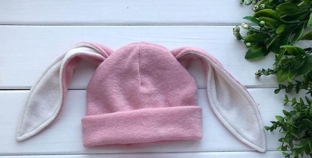 Шапочка из двуслойной ангоры