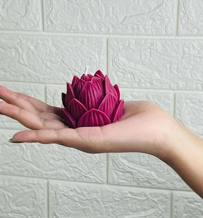 Velas flor lotus