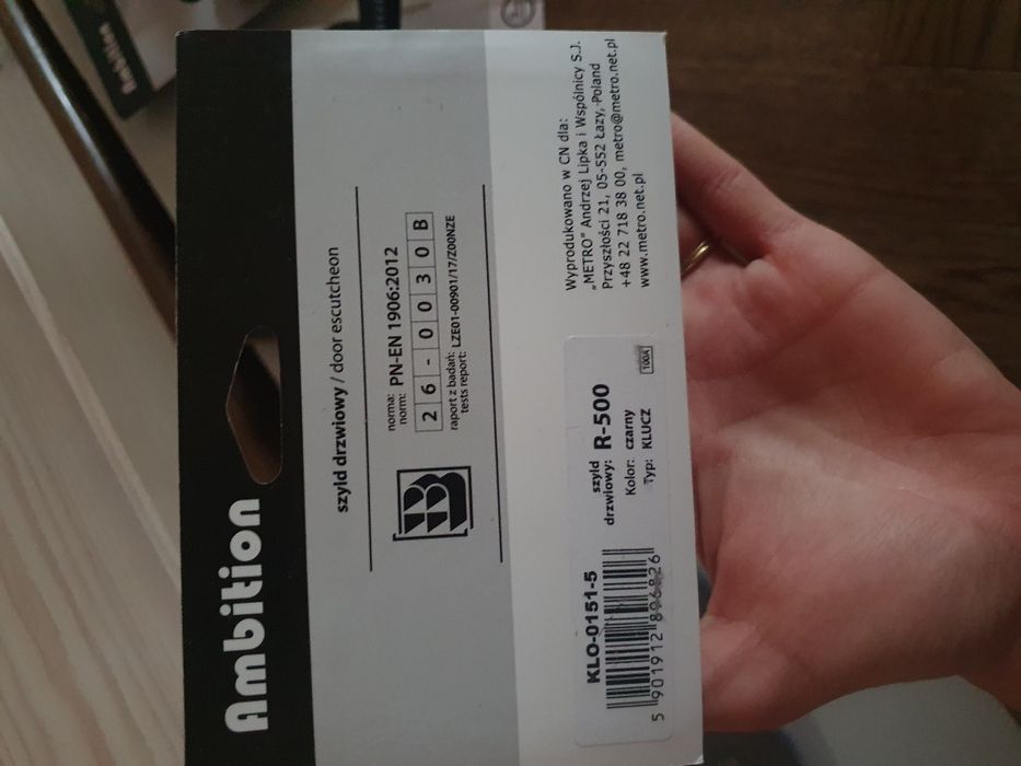 Klamki rustykalne czarne z rozetą