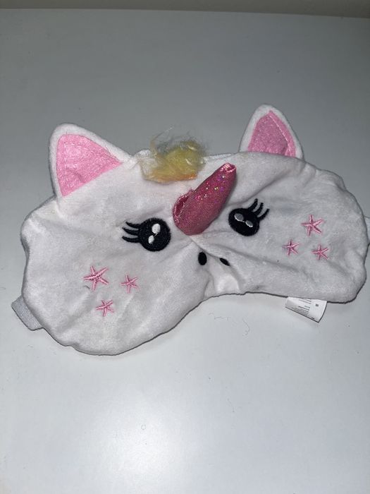Maska do snu jednorożec błyszczący