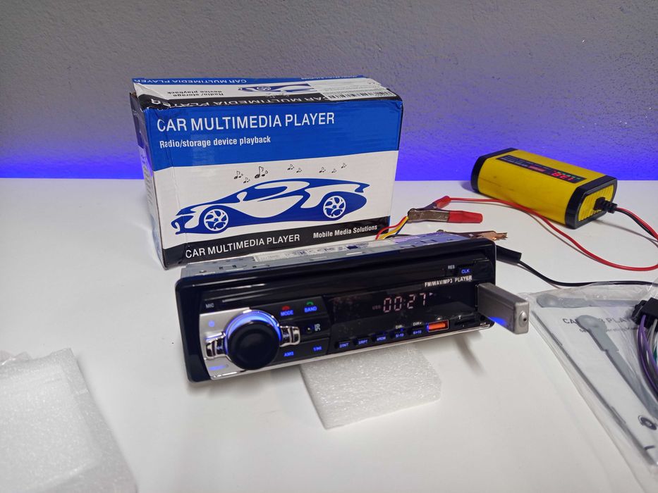 Auto Rádio MP3 Bluetooth USB  Novo