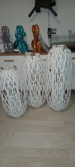 Lampiony w stylu boho 3szt