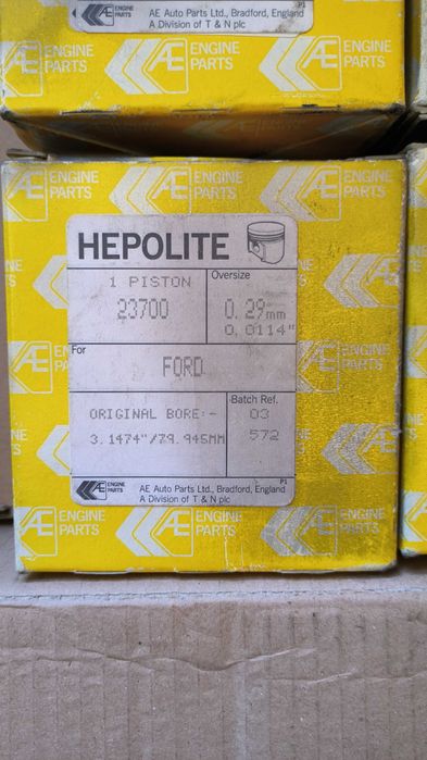 Conjunto de pistões Ford Sierra 1.8 cvh