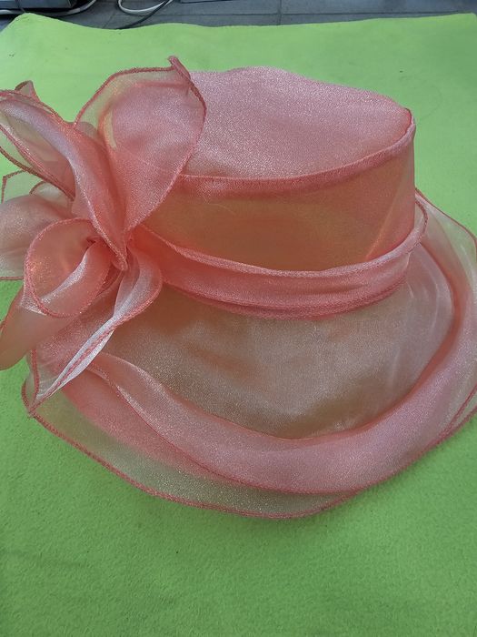 Вінтажний пляжний капелюх asos шляпа пляжная органза