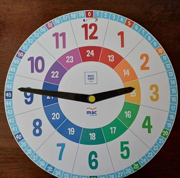 Zegar edukacyjny magnetyczny MAC