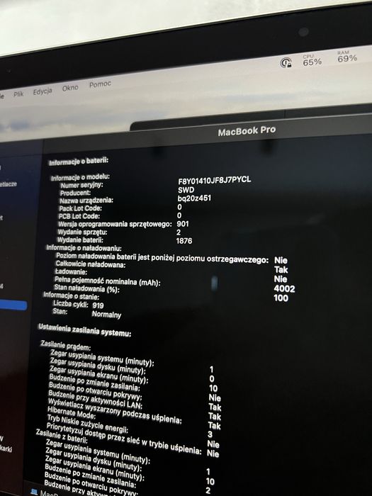 MacBook Pro 13” 2020 - i5 - 16/512 - 4x Thunderbolt 3