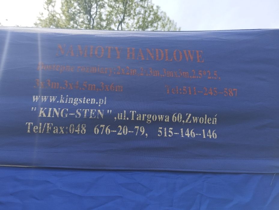 Pawilon 250 x 250 x 350 wys