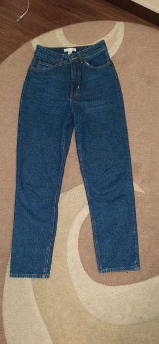 Джинси мом сині  H&M р.4