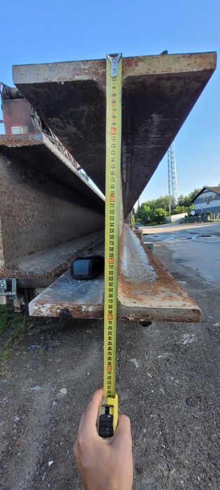 dwuteownik belka HEB 400 Thyssenkrupp stal S355J2+M  dł. 11,2m+6,6m